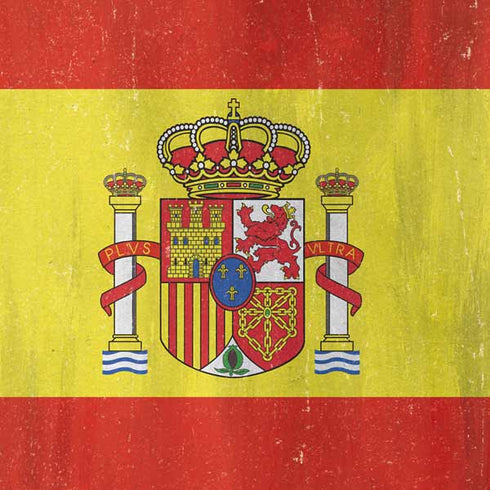 Spain Flag Distressed Galaxy Z Flip Skin
